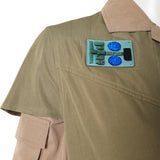 Princess Leia Camo Endor Poncho Green Outfit Cosplay Costume Outfits Halloween Carnival Suit