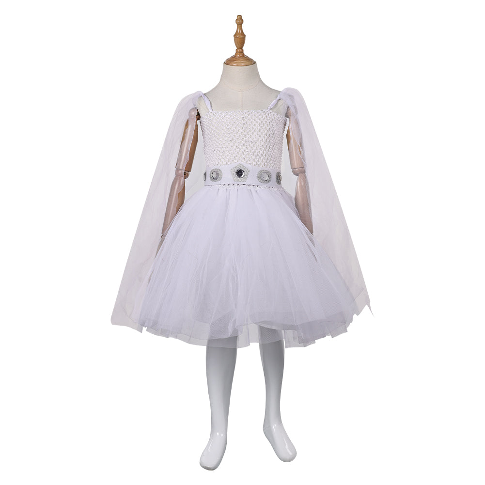 Princess Leia Kids Children White Dress Cosplay Costume Outfits Hallow TrendsinCosplay Princess Leia Kids Children White Dress Cosplay Costume Outfits Hallow TrendsinCosplay
