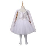 Princess Leia Kids Children White Dress Cosplay Costume Outfits Halloween Carnival Suit