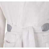 Princess Leia Unisex White Bathrobe Cosplay Costume Outfits Halloween Carnival Suit