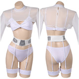 Princess Leia Women Cosplay Costume Outfits Halloween Carnival Suit