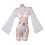Princess Leia Women Cosplay Costume Outfits Halloween Carnival Suit