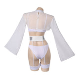 Princess Leia Women Cosplay Costume Outfits Halloween Carnival Suit