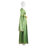 Princess Leia Women Green Wedding Dress Cosplay Costume Outfits Halloween Carnival Suit
