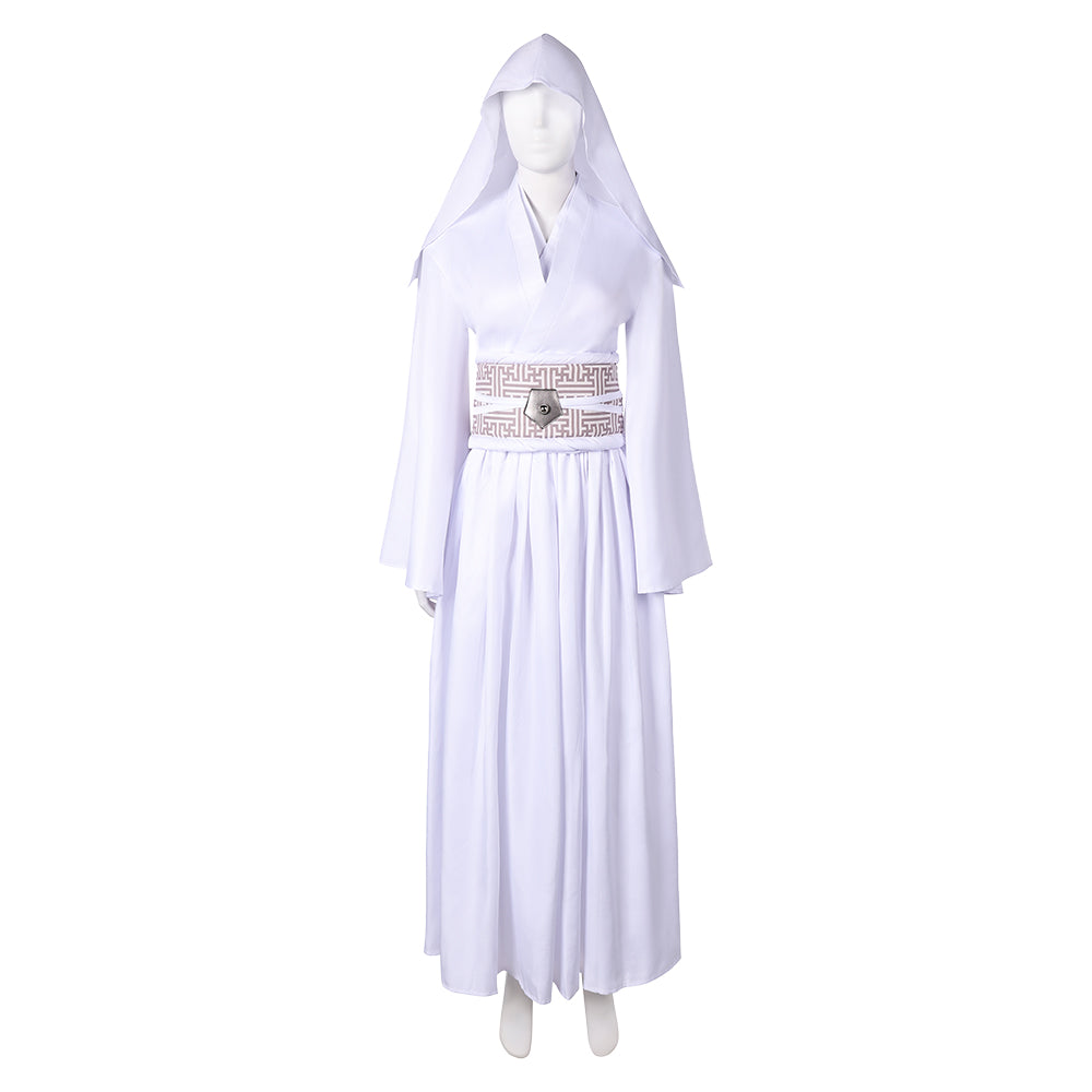 Princess Leia Women White Dress Outfit Cosplay Costume Outfits Hallowe TrendsinCosplay Princess Leia Women White Dress Outfit Cosplay Costume Outfits Hallowe TrendsinCosplay