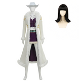 Niko Robin  Women White Outfit Cosplay Costume Outfit Halloween Carnival Suit