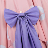 Cosmic Princess Kaguya Kaguya Women Pink Kimono Cosplay Costume Outfit Halloween Carnival Suit