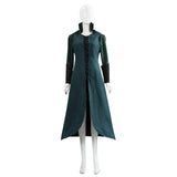 Tauriel Women Green Outfit Cosplay Costume Outfit Halloween Carnival Suit