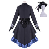 Black Butler Ciel Phantomhive Black Outfit Cosplay Costume Outfit Halloween Carnival Suit