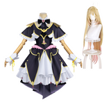 Pretty Cure Moria Ruruka Women Black Outfit Cosplay Costume Outfit Halloween Carnival Suit