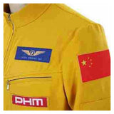 Project Hail Mary Ryland Grace Yellow Outfit Cosplay Costume Outfit Halloween Carnival Suit