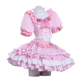 Puella Magi Madoka Magica Madoka Kaname Women Pink Dress Cosplay Costume Outfits Halloween Carnival Suit