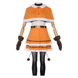 Puella Magi Madoka Magica Nagisa Momoe Women Orange Outfit Cosplay Costume Outfit Halloween Carnival Suit
