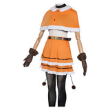 Puella Magi Madoka Magica Nagisa Momoe Women Orange Outfit Cosplay Costume Outfit Halloween Carnival Suit