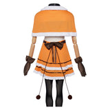 Puella Magi Madoka Magica Nagisa Momoe Women Orange Outfit Cosplay Costume Outfit Halloween Carnival Suit