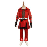 Red Kids Children Black Red Outfit Cosplay Costume Outfits Halloween Carnival Suit