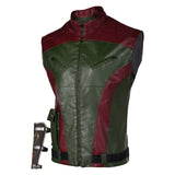 Red One (2024) Callum Drift Red Green Vest Cosplay Costume Outfits Halloween Carnival Suit