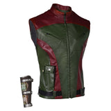 Red One (2024) Callum Drift Red Green Vest Cosplay Costume Outfits Halloween Carnival Suit