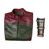 Red One (2024) Callum Drift Red Green Vest Cosplay Costume Outfits Halloween Carnival Suit