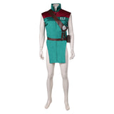 Red One (2024) Garcia Green Red Vest Set Cosplay Costume Outfits Halloween Carnival Suit