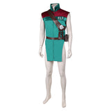 Red One (2024) Garcia Green Red Vest Set Cosplay Costume Outfits Halloween Carnival Suit