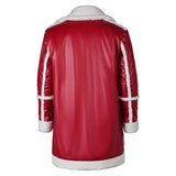 Red One (2024) Nick Santa Claus Red Coat Cosplay Costume Outfits Halloween Carnival Suit