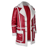 Red One (2024) Nick Santa Claus Red Coat Cosplay Costume Outfits Halloween Carnival Suit