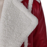 Red One (2024) Nick Santa Claus Red Coat Cosplay Costume Outfits Halloween Carnival Suit