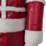 Red One (2024) Nick Santa Claus Red Coat Cosplay Costume Outfits Halloween Carnival Suit