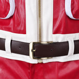 Red One (2024) Nick Santa Claus Red Outfit Cosplay Costume Outfits Halloween Carnival Suit