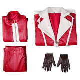 Red One (2024) Nick Santa Claus Red Outfit Cosplay Costume Outfits Halloween Carnival Suit