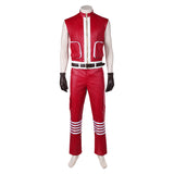 Red One (2024) Nick Santa Claus Red Outfit Cosplay Costume Outfits Halloween Carnival Suit