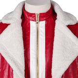 Red One (2024) Nick Santa Claus Red Outfit Cosplay Costume Outfits Halloween Carnival Suit