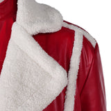 Red One (2024) Nick Santa Claus Red Outfit Cosplay Costume Outfits Halloween Carnival Suit