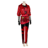 Red Women Black Red Outfit Cosplay Costume Outfits Halloween Carnival Suit