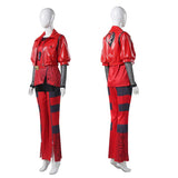 Red Women Red Outfit Cosplay Costume Outfits Halloween Carnival Suit