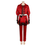 Red Women Red Top Pants Full Set Outfit Cosplay Costume Outfits Halloween Carnival Suit