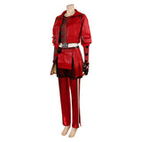 Red Women Red Top Pants Full Set Outfit Cosplay Costume Outfits Halloween Carnival Suit