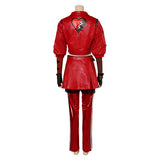 Red Women Red Top Pants Full Set Outfit Cosplay Costume Outfits Halloween Carnival Suit