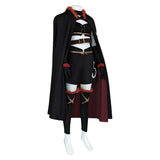 Reincarnated as a Sword Fran Women Black Outfit Cosplay Costume Outfit Halloween Carnival Suit
