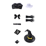 Rem Magic Night Women Black Outfit Cosplay Costume Outfit Halloween Carnival Suit