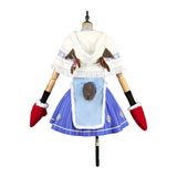 Rem Women Blue Christmas Outfit Cosplay Costume Outfit Halloween Carnival Suit