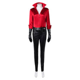 Resident Evil Ada Wong Women Red Outfit Cosplay Costume Outfits Halloween Carnival Suit