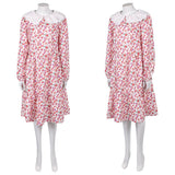 Return to Silent Hill Laura Pink Dress Cosplay Costume Outfit Halloween Carnival Suit