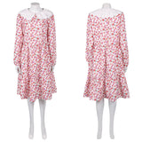 Return to Silent Hill Laura Pink Dress Cosplay Costume Outfit Halloween Carnival Suit