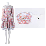 Return to Silent Hill Laura Women Pink Dress Cosplay Costume Outfit Halloween Carnival Suit