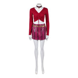 Return to Silent Hill Mary Red Outfit Cosplay Costume Outfit Halloween Carnival Suit