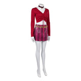 Return to Silent Hill Mary Red Outfit Cosplay Costume Outfit Halloween Carnival Suit