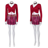 Return to Silent Hill Mary Red Outfit Cosplay Costume Outfit Halloween Carnival Suit