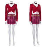 Return to Silent Hill Mary Red Outfit Cosplay Costume Outfit Halloween Carnival Suit